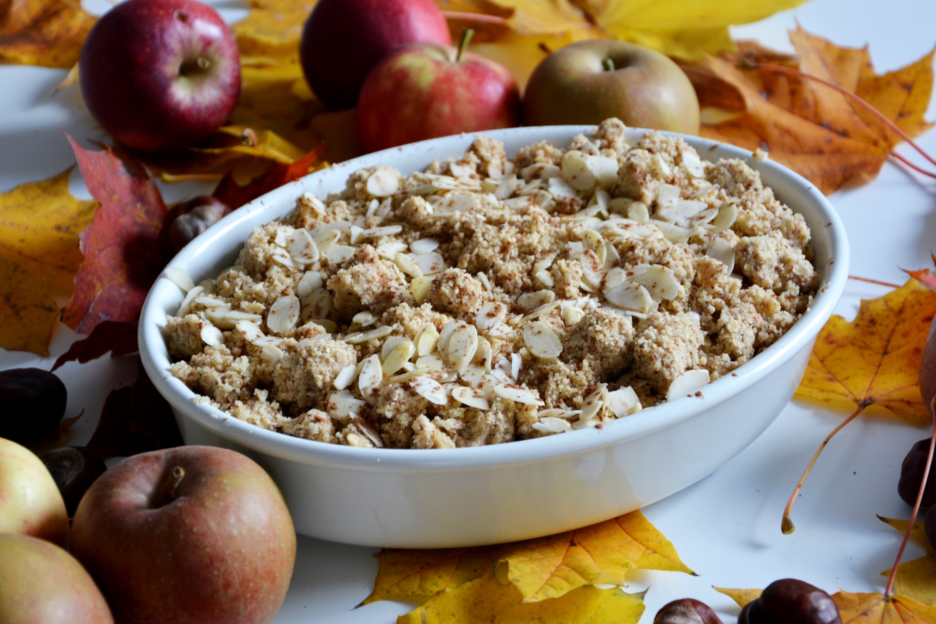 Apfel Crumble